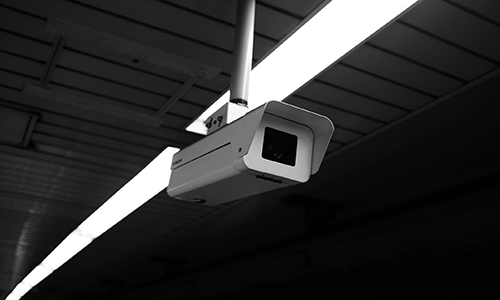 CCTV Camera Black and White